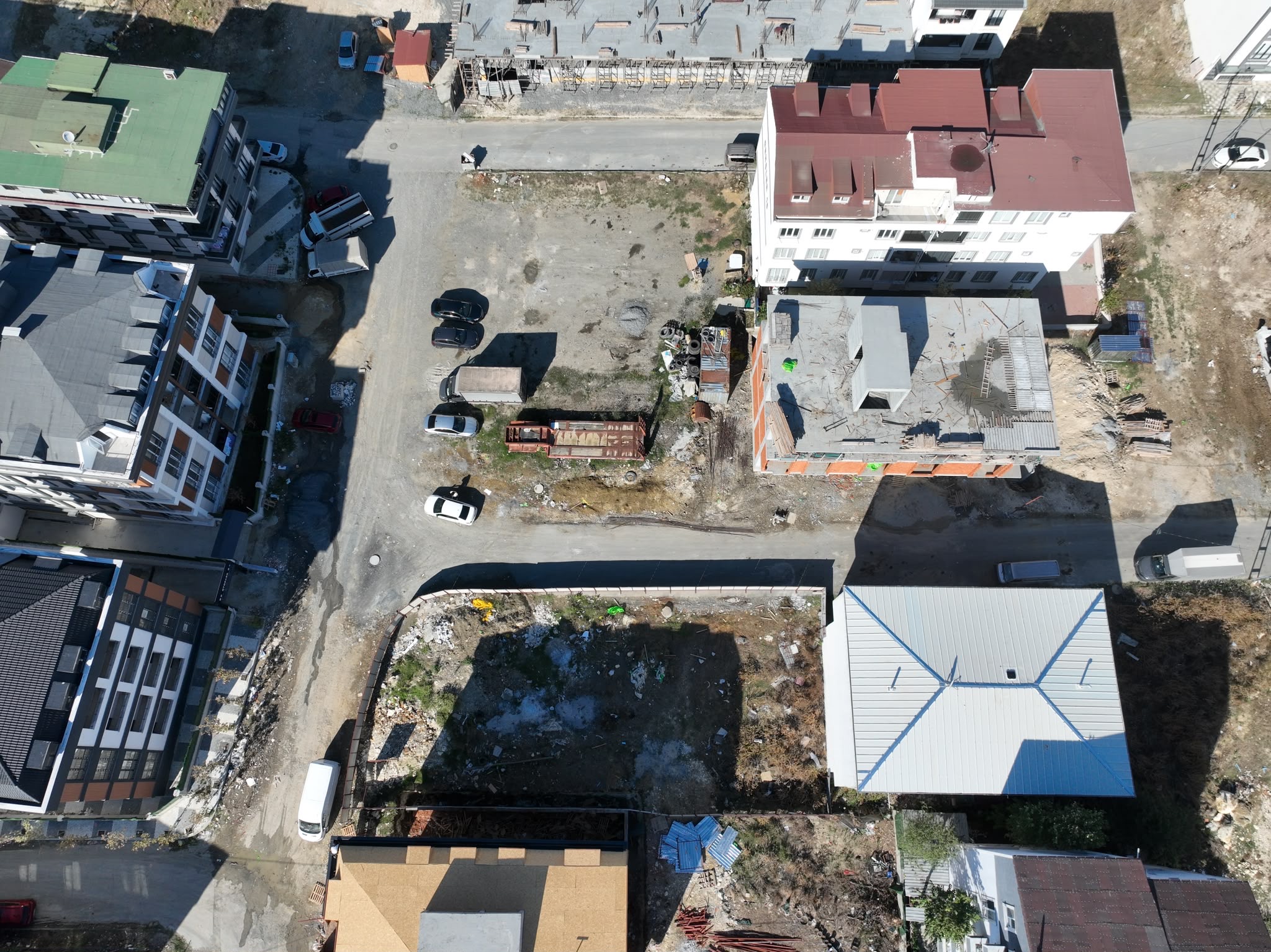 Taşoluk proje alanı — kuşbakışı